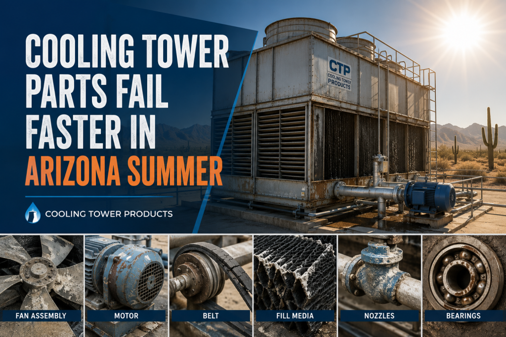 Why Cooling Tower Parts Fail Faster In Arizona Summer