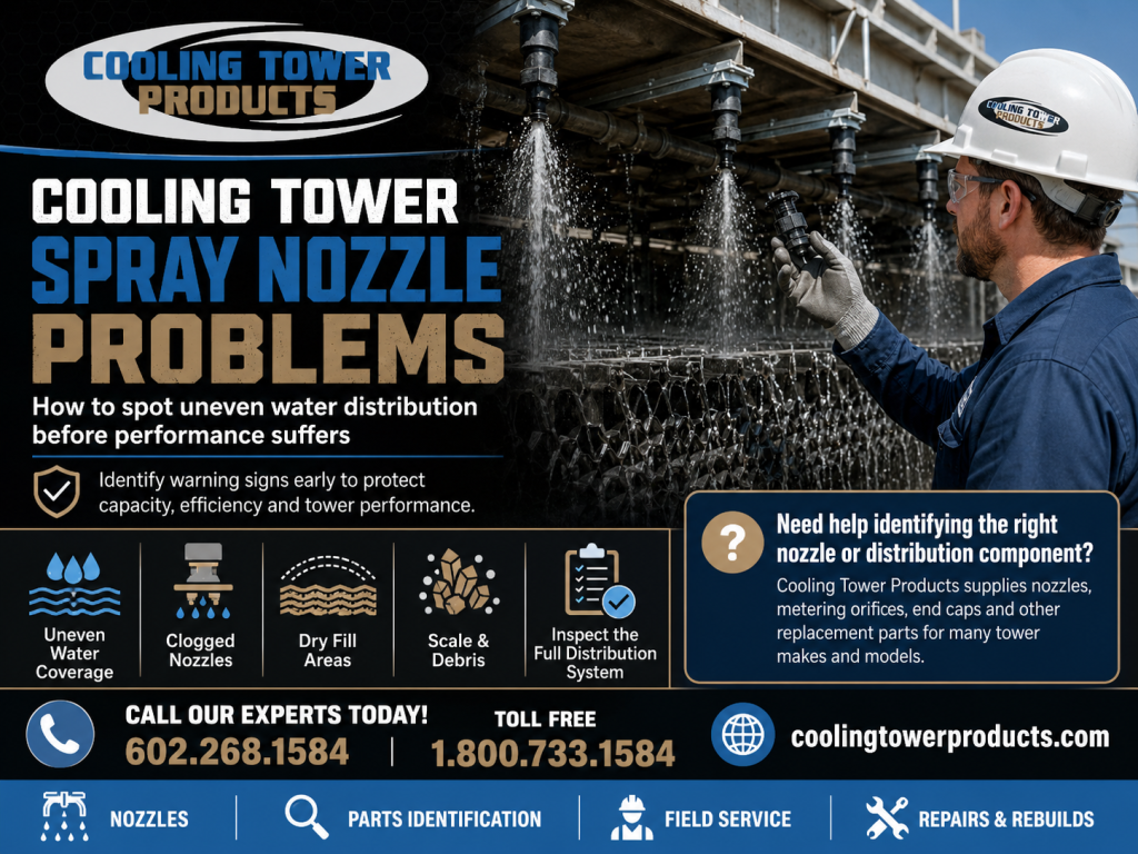 Cooling Tower Spray Nozzle Problems and Warning Signs